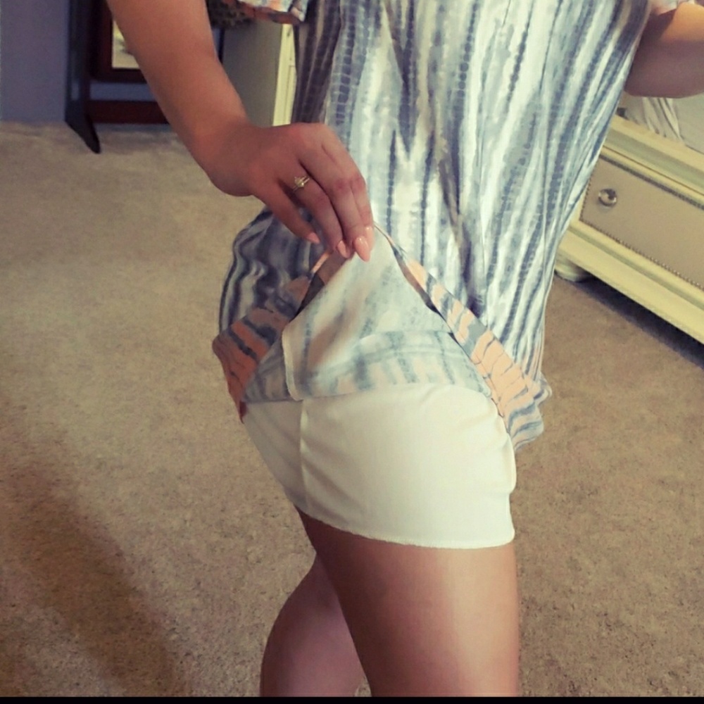 😻😻 S/M/ GREY CORAL TIE DYE FLOUNCE - Picture 5 of 7